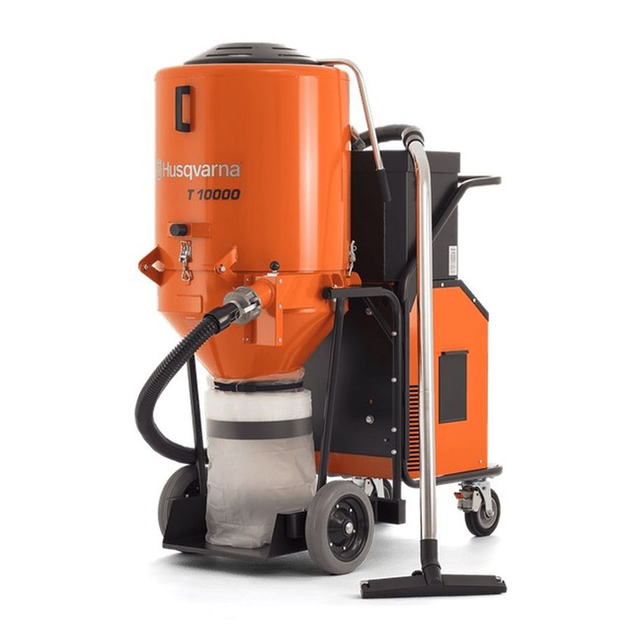 Collettore di polvere-aspirazione trifase Husqvarna T 10000 (11000 W)